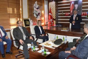 Gazi derneklerine anlamlı ziyaret