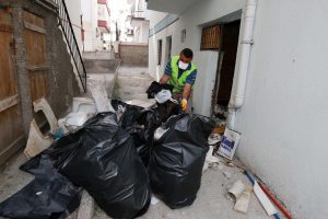 2 evden 45 ton &ccedil;&ouml;p &ccedil;ıktı