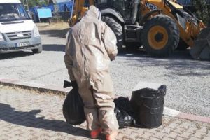 Cıva zehirlenmesi ş&uuml;phesi olan okulda inceleme