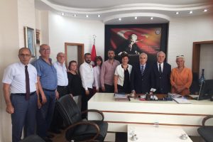 Bursa Gemlik Kent Konseyi'nden Kaymakam D&ouml;nmez'e ziyaret