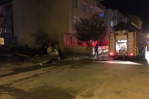 İtfaiyenin erken m&uuml;dahalesi faciayı &ouml;nledi