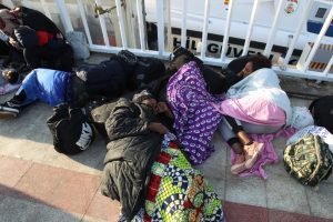 15 g&uuml;nl&uuml;k Fatma bebek sahil g&uuml;venlik ekiplerince kurtarıldı