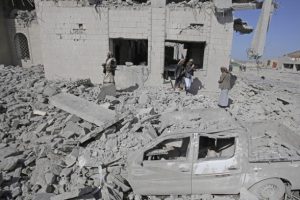 Yemen'de hava saldırısı: &Ccedil;ok sayıda &ouml;l&uuml; var