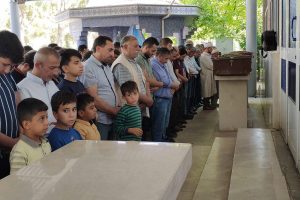 Asans&ouml;rde can veren Davut, toprağa verildi
