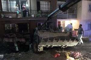 Park halindeki kep&ccedil;e apartman bah&ccedil;esine d&uuml;şt&uuml;