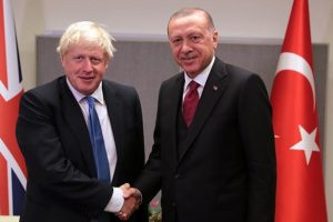 Cumhurbaşkanı Erdoğan, Birleşik Krallık Başbakanı Johnson'ı kabul etti