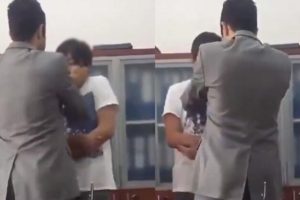 Okuldaki tepki &ccedil;eken g&ouml;r&uuml;nt&uuml;yle ilgili resmi a&ccedil;ıklama geldi