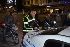 Ereğli polisinden motosiklet uygulaması