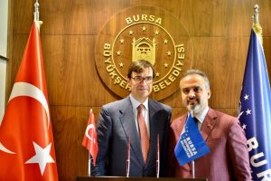 Bursa, İspanya'nın&nbsp;Ankara B&uuml;y&uuml;kel&ccedil;isi'nin ağırladı