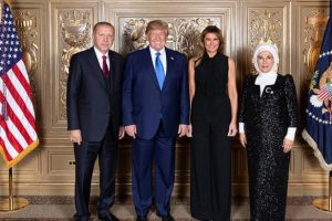 Cumhurbaşkanı Erdoğan ile Trump bir araya geldi