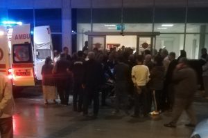 Bafra'da 1 kişi silahla yaralandı