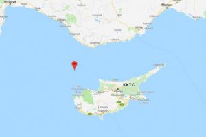 Akdeniz'de 3.3 b&uuml;y&uuml;kl&uuml;ğ&uuml;nde deprem