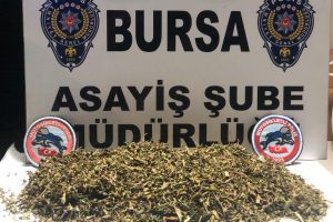 Bursa'da turşu bidonuyla uyuşturucu servisi