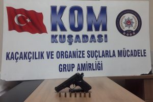 Ş&uuml;phelinin &uuml;zerinden tabanca &ccedil;ıktı