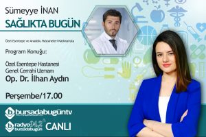 S&uuml;meyye İnan ile Sağlıkta Bug&uuml;n (Op. Dr. İlhan Aydın)