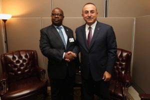 &Ccedil;avuşoğlu, Burundi Dışişleri Bakanı Ezechiel Nibigira ile g&ouml;r&uuml;şt&uuml;