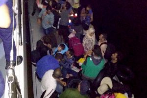Didim'de 46 g&ouml;&ccedil;men yakalandı
