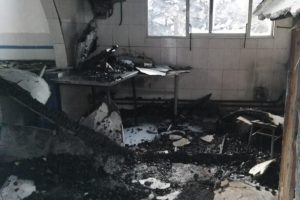 Şantiyede yangın &ccedil;ıktı