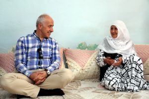 Şehit eşinin evi yenilendi