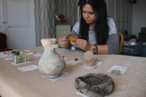 Harput Kalesi'nde 4 bin 800 obje g&uuml;n y&uuml;z&uuml;ne &ccedil;ıkartıldı
