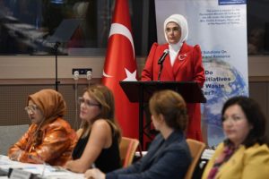 Emine Erdoğan'ın '&ccedil;evre ve kadın' ağırlıklı BM trafiği