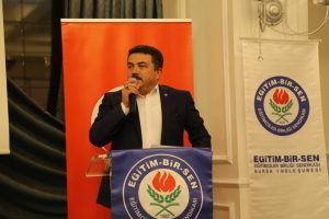 Eğitim Bir Sen Bursa Şube Başkanı: Devletten alacaklıyız ama millete de borcumuz var