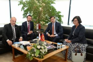 İspanya'nın Ankara B&uuml;y&uuml;kel&ccedil;isi Barba'dan BTSO'ya ziyaret