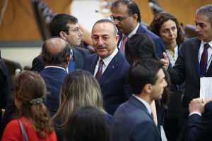&Ccedil;avuşoğlu'ndan New York'ta diplomasi trafiği