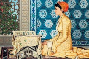 Kur'an Okuyan Kız tablosu rekor fiyata satıldı