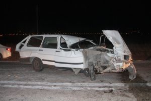 Zincirleme trafik kazası meydana geldi