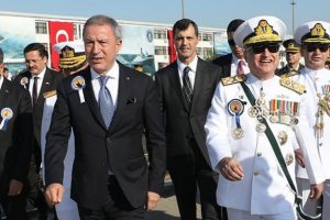 Bakan Akar, Pakistan Deniz Kuvvetleri Komutanı'nı kabul etti