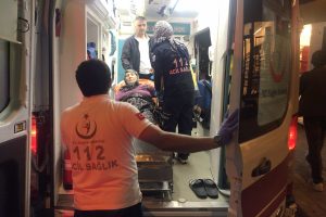 Maganda kurşunu, balkonda oturan yaşlı kadına isabet etti
