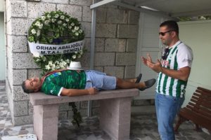 Giresunspor y&uuml;z&uuml;nden yaşarken &ouml;ld&uuml;