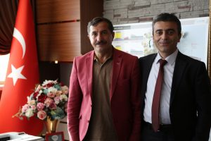 Şehit Tatar'ın babasından hayırlı olsun ziyareti