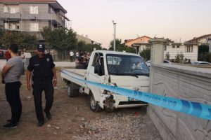 Bursa'da kamyonet &ccedil;arpan minik Muhammet toprağa verildi