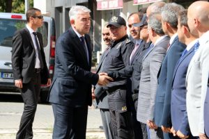 &Ccedil;anakkale Emniyet M&uuml;d&uuml;r&uuml; Karaduman, g&ouml;reve başladı