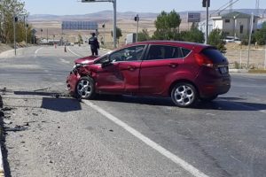 Kırıkkale'de feci kaza