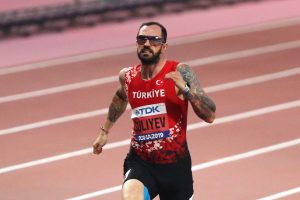 Finale kalan Ramil Guliyev'in buruk sevinci