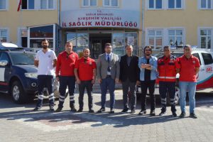 Suru&ccedil;'a 4 UMKE personeli uğurlandı