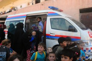 G&ouml;n&uuml;ll&uuml; T&uuml;rk doktorlardan İdlib'de sağlık hizmeti