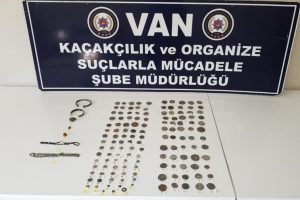 Van'da tarihi eser operasyonu