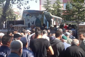Kore gazisi son yolculuğuna uğurlandı
