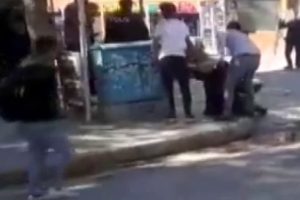 Zabıta ve seyyar satıcı arasında gerginlik