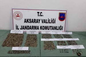Tarihi eser operasyonu; 7 bin 100 obje ele ge&ccedil;ti