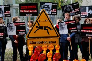 Berlin'de Kaşık&ccedil;ı cinayeti protesto edildi