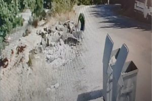 Bir r&ouml;mork dolusu kilit taşını &ccedil;aldılar