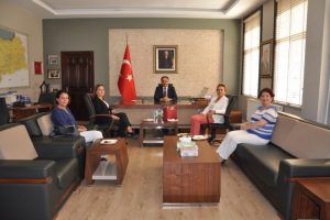 Kadın Ekonomi Platformu'ndan Bursa Osmangazi Kaymakamı Orhan'a ziyaret