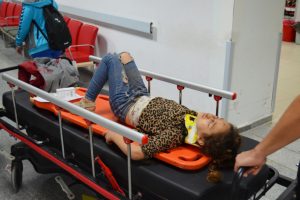 Baba-kız, 6 aylık tedavi sonrası yine kazada yaralandı