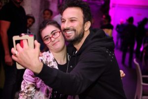 Down sendromlu Ceydanur'un Tarkan hayali ger&ccedil;ek oldu