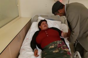 Siirt'te akrebin soktuğu kadın tedavi altına alındı